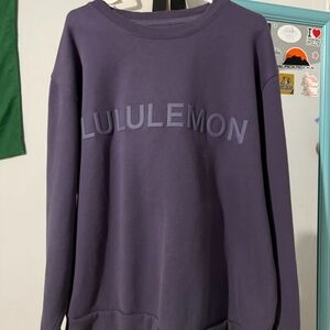 Lululemon Athletica Purple Logo Sweatshirt